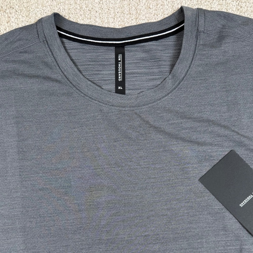 NEW Thousand Mens XL Iron Interval Short Sleeve Performance Training Shirt